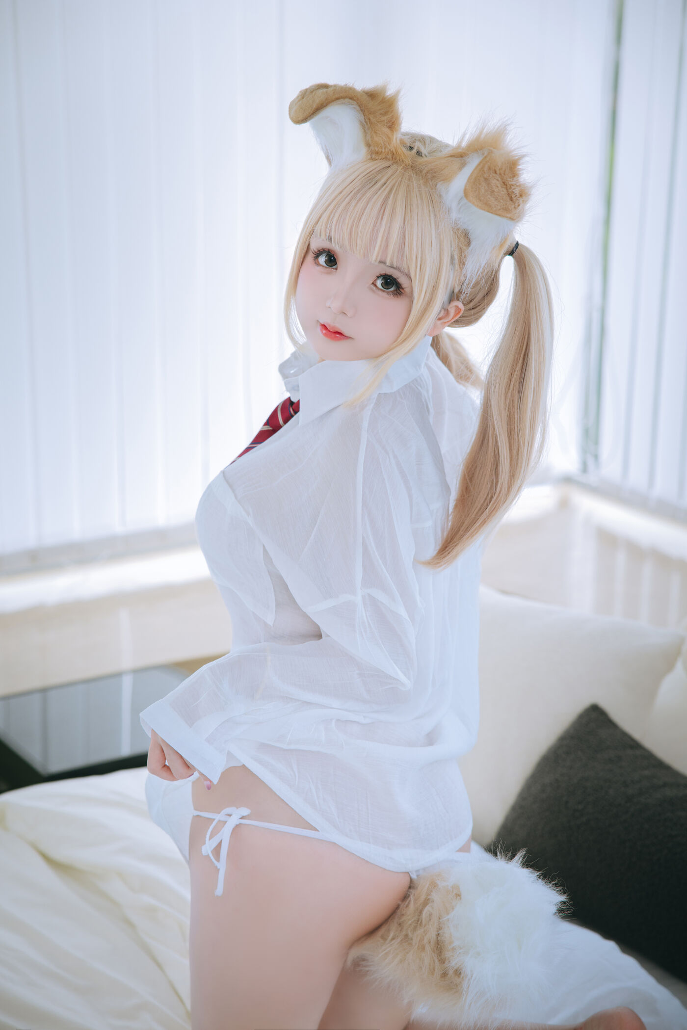 日奈娇 NO.065 衬衫小狗 [100P]插图5